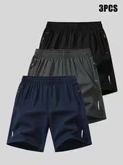 VELRYO™ ATHLOS – Σετ Αθλητικών Σορτς (3 Τεμάχια)